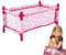Chaies Kinderpuppenbett, Kinderpuppenwiege | Kinderpuppenmöbel | Puppe Rollenspiel Spielzeug Kinderwagen, realistische Kinder Puppe Autositz Wiege für Mädchen