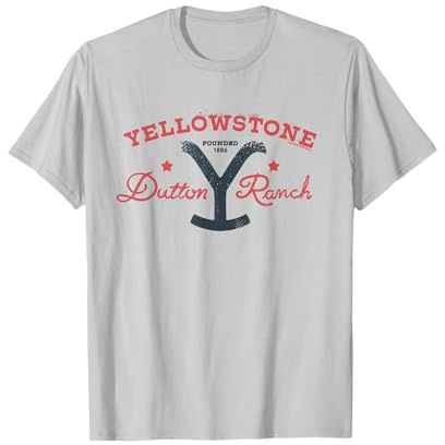 Yellowstone Dutton Ranch gegründet 1886 T-Shirt