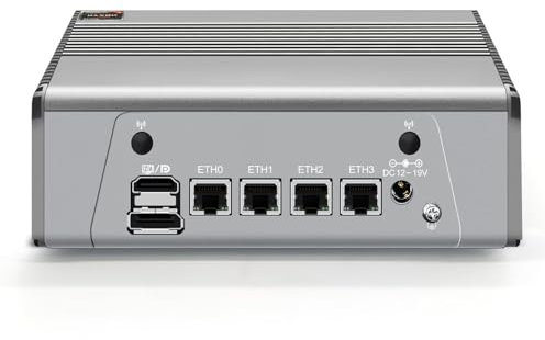 SJRC Mini PC AMD Ryzen 7 7840HS 4 x i226-V 2.5GbE LAN, DDR5 Micro PC 4K Triple Display, USB4 40Gbps, Win 11 Pro, 64GB RAM 2TB SSD Desktop Computer for Gaming, Home Office, Server