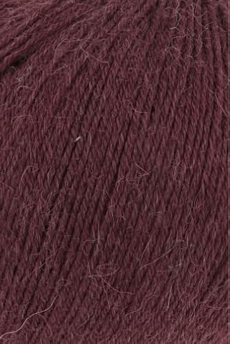 Lang Yarns Alpaca Soxx 4-ply 1062.0187 - rosenholz dunkel