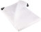 GroundMaster 110gsm Standard White Tarpaulin - Strong Waterproof Groundsheet Cover (7m x 11m)