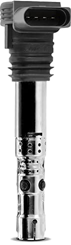 Frankberg 1x Zündspule für A3 8L1 A4 8D2 A6 4B TT 8N3 Exeo 3R2 Leon 1M1 Toledo 1M2 Octavia 1U2 Superb 3U4 Bora 1J2 Golf 1J1 New Beetle 9C1 P-a-s-s-a-t 3B3 Polo 9N 1996-2010 06B905115D