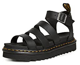 Dr. Martens 24235001 3 Strap Sandal Women Black Hydro UK 3