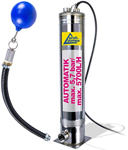 REGENWASSERPUMPE Tauchpumpe TAUCHDRUCKPUMPE ZISTERNENPUMPE Regen-Star-Automatic 750, 20m Kabel mit Schwimmender Entnahme Zisterne PUMPE für REGENWASSERNUTZUNG, REGENTANK, ERDTANK, Zisterne