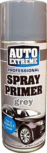 H-Z 400ML AX GREY PRIMER Spray Restorer Bike Car Auto Paint No Crack (1 spray can)