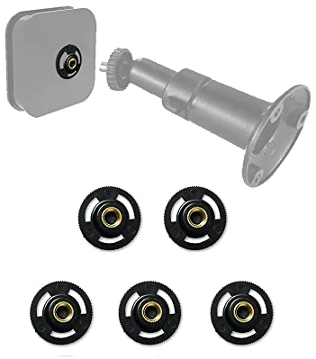 MANWU Halterung, Adapter, Konverter, Anschluss für Blink Outdoor Indoor XT2/XT Sicherheitskamera, Befestigung, die Blink-Kamera an 0,6 cm Universalhalterung hält (5 Stück, schwarz)