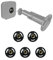 MANWU Halterung, Adapter, Konverter, Anschluss für Blink Outdoor Indoor XT2/XT Sicherheitskamera, Befestigung, die Blink-Kamera an 0,6 cm Universalhalterung hält (5 Stück, schwarz)