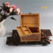 Schmuckkästchen Bambushandwerk Bambus Schmuck Box Hölzerner Schmuck Aufbewahrungsbox Kleine Sammlungsbox Geschenkbox Schmuckkästen (Color : 1)