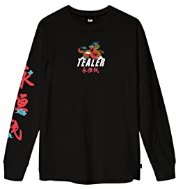 Tealer Unisex Lucky T-Shirt, Black, S