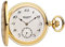 Taschenuhr Savonette Handaufzug IPG vergoldet P716