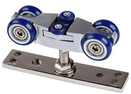 GROCKSTR Puerta Plegable Blue Metal Contemporáneo
