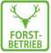 Forstbetrieb Forstschutz Sticker Auto Aufkleber Geweih Wald Hirsch(Motiv 1, Hellgrün)