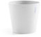 ECOPOTS Pot Rond Amsterdam 40 Blanc Pur - Ø 40 x H. 35 cm - 28 L