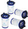 BettaWell 4 filtros de espuma de repuesto para Rowenta Air Force 360/X-Pert Essential 260 aspiradora inalámbrica RH7324WO RH9037 RH9038 RH9039 RH9051 RH9057 RH9079 RH9081 RH9086 Ref ZR009001