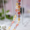 YIEUR 7.5 Yard Spitzenband Blumen bunte, 12mm Spitzenborte Blumen Dekoband Tischdeko Geschenkband Hochzeit, 1 Strang Zierband Stickerei Spitzenborte Blumenband für Handwerk Nähen Deko (Kamille-A)