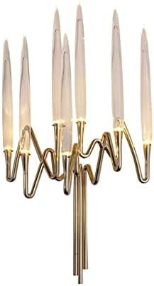 SweAtz Projecteurs Salon Mur Chambre Chevet Applique Support Lumière Lampe De Bureau Lampadaire En Métal Lumineux Lampe Sur Pied Prise (Size:Matériel)