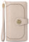 TEUEN Damen Geldbörse Groß, RFID Blocker Portemonnaie mit Leder, Retro Vintage Design, Handy- und Münzfach