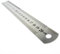 DAUMKINO® Edelstahl Lineal, Skala metrisch/imperial vielseitig einsetzbar in Hobby, Schule und Beruf stets dabei in Tornister und Tasche (Metall, 20 cm)