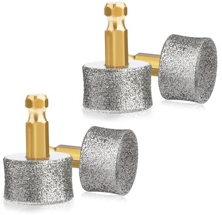 DYTHHN 4Pcs Professional Dog Nail Grinder Bit High Stability Pet Nail Grinder Wheel Durable Pet Nail Grinders Replacement Heads Useful Nail Grinder Diamond Tip