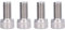 4-teilige Schrauben Set, Innensechskantschraube Mit Innensechskant, A2-Edelstahl-Innensechskantschrauben 1,25 Mm Feingewinde-Befestigungsschraube Feingewinde-Sechskantschrauben-Hardware(M10*20)