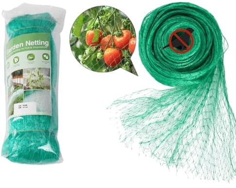 Rete Anti-Uccelli,Rete Antiuccelli Ortoflex,2m x 10m Rete Protezione,Rete Protezione Anti Uccelli,Rete Anti Insetti,Contro Gli Uccelli Rete A Rete,Protezione per Piante Giardino Rete