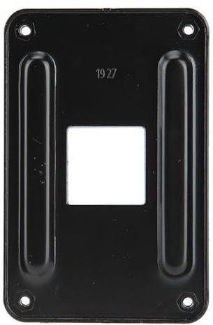 VOBOR Placa Posterior para AM4,Soporte de Disipador de Calor de Placa de Hierro,CPU Placa Posterior,Negro CPU Soporte de Calor Placa para la plataforma AM4(4.1 * 2.4 * 0.2in)