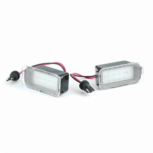 Matrícula Luz La Juego de 2 luces LED para matrícula de coche para Ford para Ranger 2012+ LED Placa Matrícula