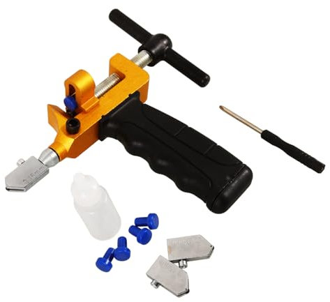 FOYTOKI 1satz Labor-sparender Glas Und Fliesenschneider Professionelles Schneidwerkzeug Für Präzise Schnitte Ergonomischer Griff Für Fliesen Und Glas Tragbar Und Langlebig