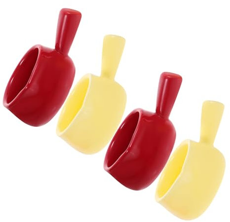 4pcs Ceramic Milk Cup with Handle Almond Milk Jugs Flask Maple Syrup Enamelware Saucepan Pan Oat Milk Drinks Jars Liquid Bottle Mug Milk Pitcher Sauce Cup Milk Jug Ceramics