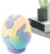 3D Printed Easter Egg, Fidget Puzzle Toy, Funny Rabbit Building Blocks, Decorative Craft Ornament for Holiday Celebration and Home Decor, 4,02 x 3,23 Zoll