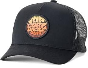 Rip Curl Jungen Neoprenanzug Icon Trucker Hat, Verwaschenes Schwarz/Schwarz, Einheitsgröße