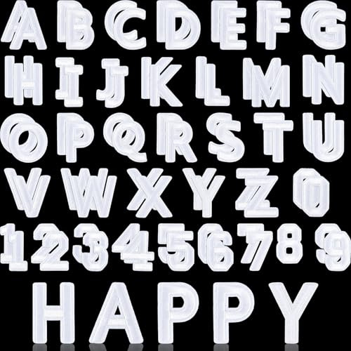 ASTARON 72 Iron on Cloth Patch Letters and Numbers, 1.5in A-Z Numbers 0-9 | Iron on Cloth Patch,11 Color Options, Cloth Patch for Clothes, Bags, Hat,DIY accs,1.5 inch Alphabet Embroidered Patch