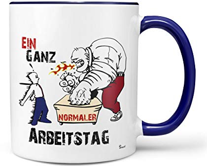 ★★Riesen Auswahl★★ Tasse Spruch Motive Fun Premium Geschenk Keramik, Original Sunnywall ® Geschenkidee (47 Arbeitstag)