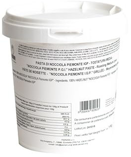 Pariani - Pasta Pura di Nocciola Piemonte IGP 100%, 1Kg