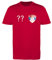 Comedy Shirts - Serbien Trikot - Wappen: Klein - Wunsch - Herren Trikot - Rot/Weiss Gr. M