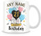 21st Birthday Gift- Personalised Mug/Cup - Add Name - Birthday Balloons Design