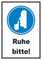 HB-Druck Ruhe Bitte Schild A4 (210x297mm)