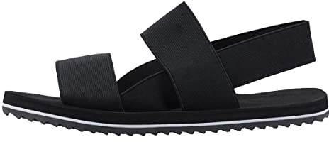 Rocket Dog Women's Ellen Sling Back Sandals, Elastic Black Black, 6 UK