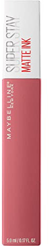 Maybelline New York, SuperStay Matte Ink, Pintalabios Mate de Larga Duración, Tono 155 - Savant, Ciruela