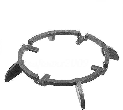 Gas Burner Rack, Universal Cast Iron Stove Holder Sturdy Tool Cooker Wok Pot Stand