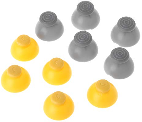 Ocobudbxw 5 Paar Ersatzkappen für Gamecube NGC Controller