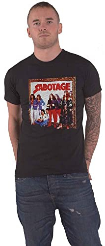Rock Off Black Sabbath 'Sabotage' (Black) T-Shirt