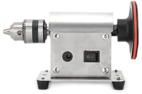 Eujgoov Tisch Schmuckpolierer B12 Chuck Model 4500-9000 U/min Elektrische Schnitzschleifmaschine für Schmuck, Holz, Silber, Bernstein, Metall, Jade(775 (100W))