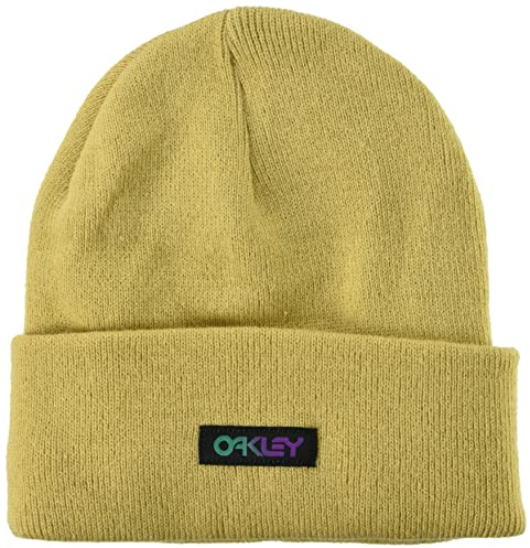 Oakley Beanie Uomo Giallo Unica Light Curry, Taglia unica (FOS900707)