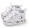 SIFANGPING Zapatos de Primeros Pasos niños Zapatos de Lona para niños Suela Blanda Zapatos de Lona Transpirables y Antideslizantes Ligeros para bebé 20 EU Blanco