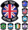 Misscase Custom Badge Name Patch, Name Patches Uniform or Work Shirt, Personalized Embroidered New Styles Name Patches (BK Edge)