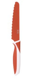 COUTEAU D'APPRENTISSAGE KIDDIKUTTER (PAPRIKA)