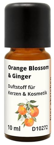 Orange Blossom & Ginger 10ml Duft Öl für Kerzen, Kosmetik, Seifenherstellung