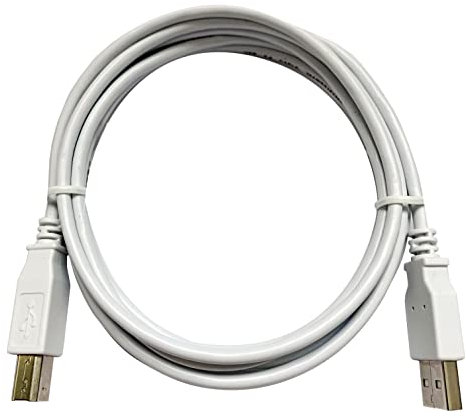 D.Square- Cable Impresora Cable Usb 2.0 Tipo A a Tipo B Larga 4,5m, Compatible para HP, Epson, Canon, Brother, Lexmark, Escáner, Disco Duro, Fotografía Digital y Otros Dispositivos.