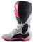 Fox Racing Instinct Stivali da motocross, Grigio/Rosa, 42